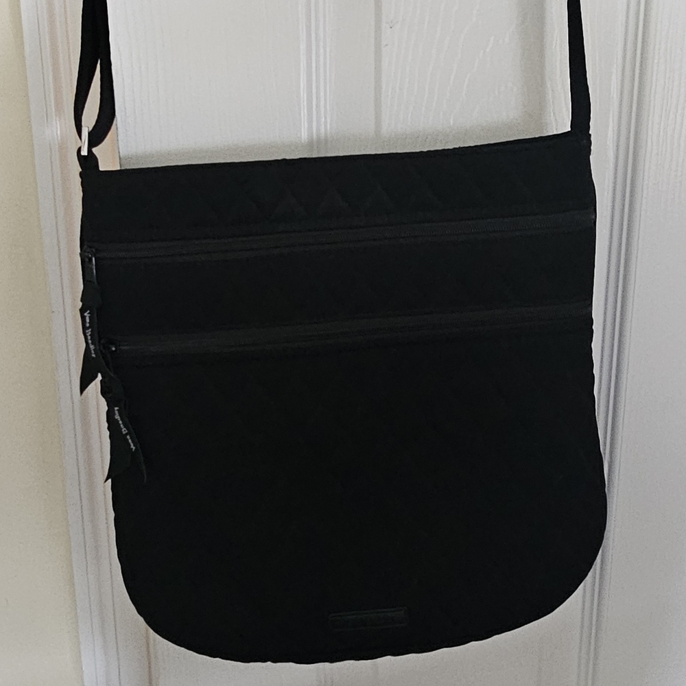 Vera Bradley Black Quilted Crossbody Bag
